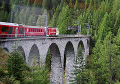 
RhB '645' at Filisur, September 2022