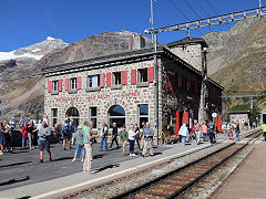 
RhB Alp Ghum Station, the highest of the line, September 2022