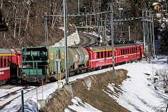 
The Chur to Arosa line, February 2019