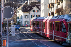 
The Chur to Arosa line, February 2019