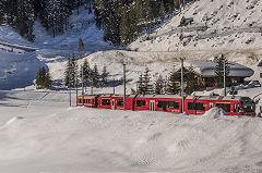 
The Chur to Arosa line, February 2019