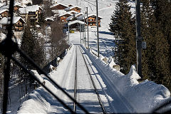 
The Chur to Arosa line, February 2019