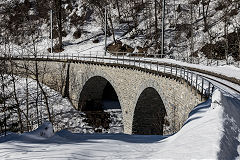 
The Chur to Arosa line, February 2019