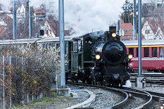 
RhB '107' at Chur, February 2019