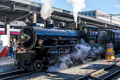 
RhB '107' at Chur, February 2019