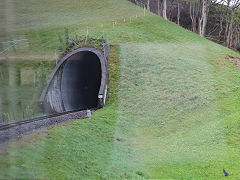 
RhB tunnel mouth near Filisur, September 2022