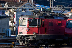 
SBB '420 299' at Chur, February 2019