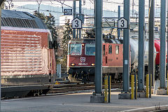 
SBB '430 370' at Thun, February 2019