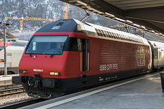 
SBB '460 048' at Chur, February 2019