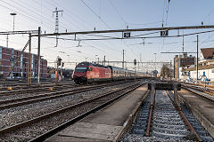 
SBB '460 109' at Thun, February 2019