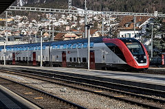 
SBB '502 405' at Chur, February 2019