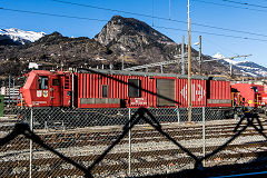 
SBB '882 925' at Brig, February 2019