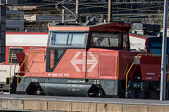 
SBB '922 011' at Brig, February 2019