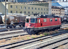 
SBB '420 339' at Brig, September 2022