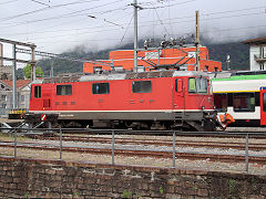 
SBB '420 127' at Bellinzona, May 2022
