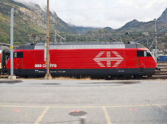 
SBB '460 115' at Brig, September 2022