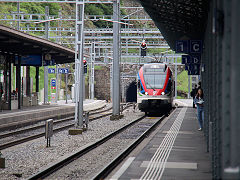 
SBB '524 104' at Bellinzona, May 2022