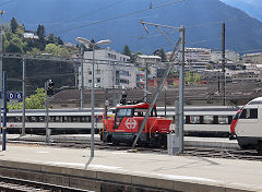 
SBB '922 019' at Thun, September 2022