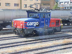 
SBB '923 003' at Brig, September 2022