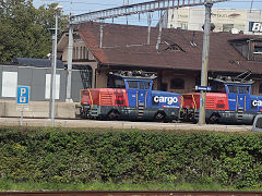
SBB '923 009' and '923 024' at Gossau, September 2022