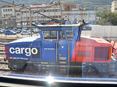 
SBB '923 023' at Martigny, September 2022