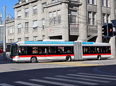 
St Gallen trolleybus '173', September 2022