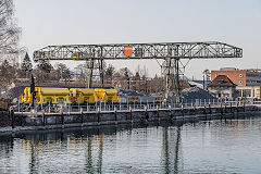 
The lakeside dock at Thun, Switzerland, February 2019