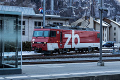 
ZB '101 962' at Meiringen, February 2019