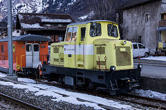 
ZB '172 599' at Meiringen, February 2019
