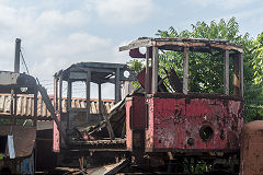 
Unknown tram hulk, Iasi, June 2019