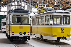 
Timisoara tram '71 and works car '6054', June 2019