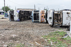 
Timisoara tram depot scrap line, '3024', '3008', June 2019