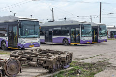
Timisoara trolleybuses '38', '14' and '03', June 2019