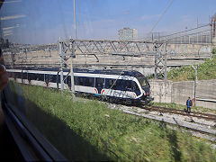Circumvesuviana 'ETR 207' at Naples, Italy, May 2022
