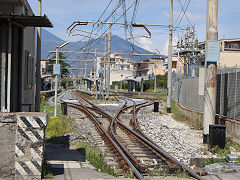 Circumvesuviana Poggiomarino Station, Italy, May 2022