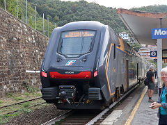 
'ETR 521 xxx' at Moneglia, October 2022