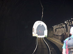 
Vernazza Station, much of it in the tunnel, October 2022