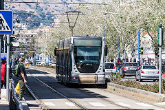 Messina tram '14', Sicily, Italy, May 2018