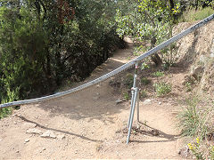 
Monorail tracks at Manarola, October 2022