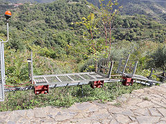 
Monorail train at Vernazza, October 2022