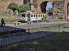 Centocelle Railway '106' at Porta Maggiore, Rome, May 2022