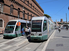 Rome trams '9247' and '9112', May 2022