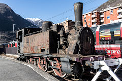 
FS '851 057' at Tirano, Italy, February 2019