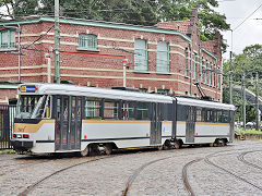 
Tram '7814 at Waluwe, Brussels Midi, Belgium, June 2024