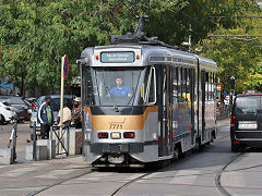 
Tram '7771' at Brussels Midi, Belgium, September 2022