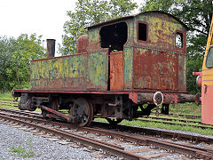 'MF62' from Monceau-Fontaine mine, built by Baldwin in 1916 for USTC, Trois Vallees, Belgium, June 2024
