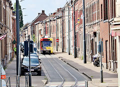 
Tram '7440' at  Charleroi, Belgium, June 2024