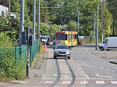 
Tram '7440' at  Charleroi, Belgium, June 2024