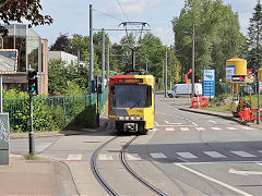 
Tram '7440' at  Charleroi, Belgium, June 2024