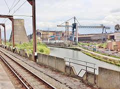 
Steelworks at Charleroi, Belgium, June 2024